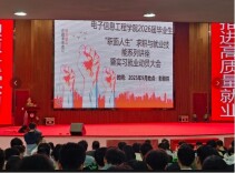 长沙民政职院电子信息工程学院举行“职面人生”求职与就业技能系列讲座暨实习就业动员大会