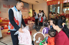 福泽潇湘护童心 绥宁福彩开展双节特殊儿童慰问活动