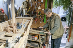 16年，20艘！湘江边老船长复刻木帆船船模留住时代记忆