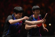 WTT中国大满贯赛：“莎头组合”进决赛 中国队锁定混双金牌