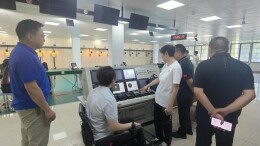 金新娟带队走访慰问省残疾人运动队