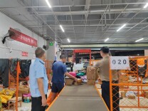 “护航湘超” 城南路街道开展贺龙体育场周边安全专项检查