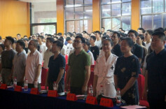 长沙民政职院电子信息工程学院举行2025级新生开学典礼
