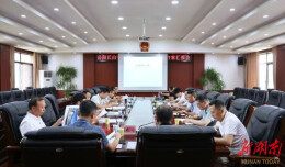 陈淼主持召开岳阳江山赋高端房地产项目设计方案汇报会
