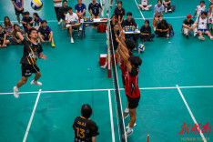 湘潭大学举办第三届“烽火杯”气排球决赛