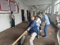 湖南交通职院教职工运动会拔河项目小组赛火热开赛