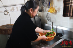 南岳区：群众喝上稳定水干净水放心水