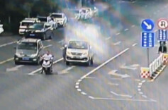 货车行驶中起火，一群热心“灭火侠”联手扑灭