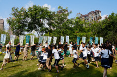 湖南江华涔天河湿地开展 “湿地昆虫观察员” 亲子活动