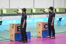 十五运会射击步手枪收官 5项成绩超世界纪录