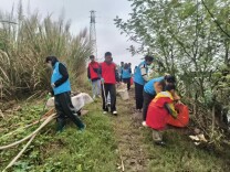 共守苗乡碧水！爱在苗乡绿色卫士开展锦江河生态守护行动