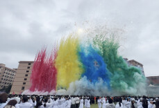 湖南工商职业学院第十四届田径运动会开幕