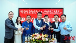 湘派米酒“承源百年”签约“湘超”