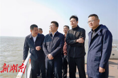 肖湘晖开展东洞庭湖巡湖工作