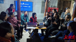 一场夜话解民忧 枯树变身 “风景线” 长沙西湖社区民生实事速办记