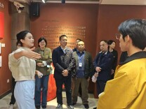 湖南现代物流职业技术学院：开展“党建引领聚合力 血脉相连暖星城”主题党日活动