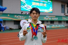 刘超波：百米赛道上的热血追风者