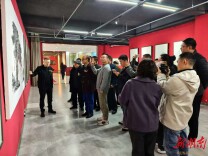 童治军精品展亮相中国书画院