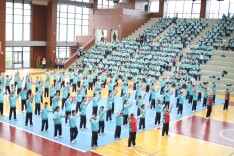 25个班级同台竞技！湘西州溶江中学第二届大课间比赛举行