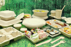 我国全竹纤维餐盒餐具制造技术国际领先