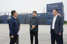 曾平原考察岳阳楼区“十五五”规划之中欧班列助力现代物流业发展情况