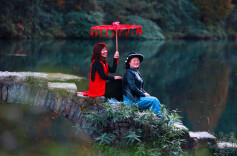 图片新闻│初冬的景色吸引游人