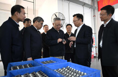 沈晓明调研永州市经济社会发展情况