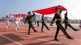 青春当“燃”！湖南汽车工程职业大学第二十一届运动会暨教职工趣味运动会精彩开幕