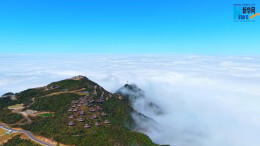 资兴：回龙山云海光影交织美如仙境