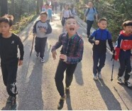 仰天湖社区开展“放飞心情 健行健康”健步走活动