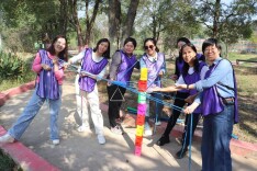 湖南交通职院女工委开展“亲近自然·文化同行”主题团建活动