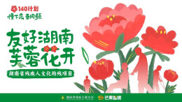 友好湖南 芙蓉花开 | 湖南省残疾人文化助残项目