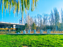 白浮泉冬韵图：京郊“小洱海”