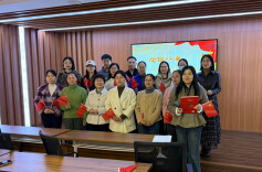 长沙民政职院外语学院教工一支部在湖南革命人物纪念馆开展主题党日活动