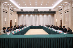 沈晓明与上海科技大学校长封东来一行会谈