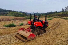 行廊镇秸秆“变身记”：粉碎还田，废料成“宝”