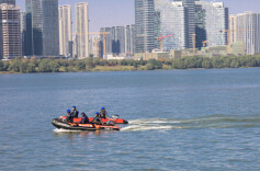 科技赋能水上救援 长沙成功举行2025年水上应急综合演练