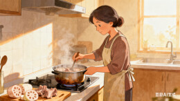 母亲的“莲藕排骨汤”