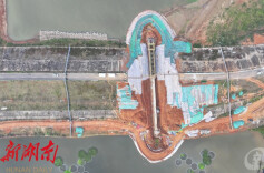 湖南沅江：冬修水利建设如火如荼