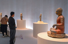 Art Exhibition of Qingzhou-style Buddha Statues Opens at Hunan Museum