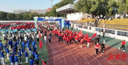 湖南农业大学举行“健体修业·校长喊我来跑步”活动