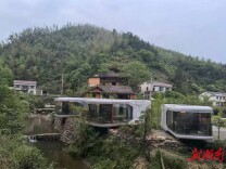 雅高美墅携智能太空舱亮相2025湖南旅博会