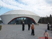 怀化植物博物园袁隆平展览馆主体完工