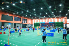 共享快乐羽球 省第八届“公仆杯”羽毛球赛在怀化会同举行