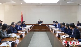 周振宇主持召开“十五五”规划编制领导小组专题会议