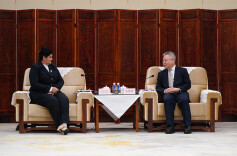 沈晓明会见古巴共产党代表团