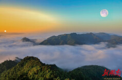 云海为幕 日出为笔 邂逅洪江古商城的极致浪漫