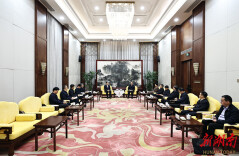 省政府与中国大唐举行工作会谈 毛伟明吕军李向良出席