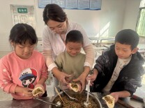 衡南县泉湖回龙小学开展劳动实践活动