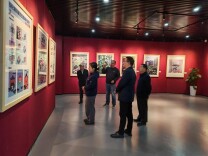 长沙民政职业技术学院组织开展“廉洁文化优秀艺术作品联展”活动